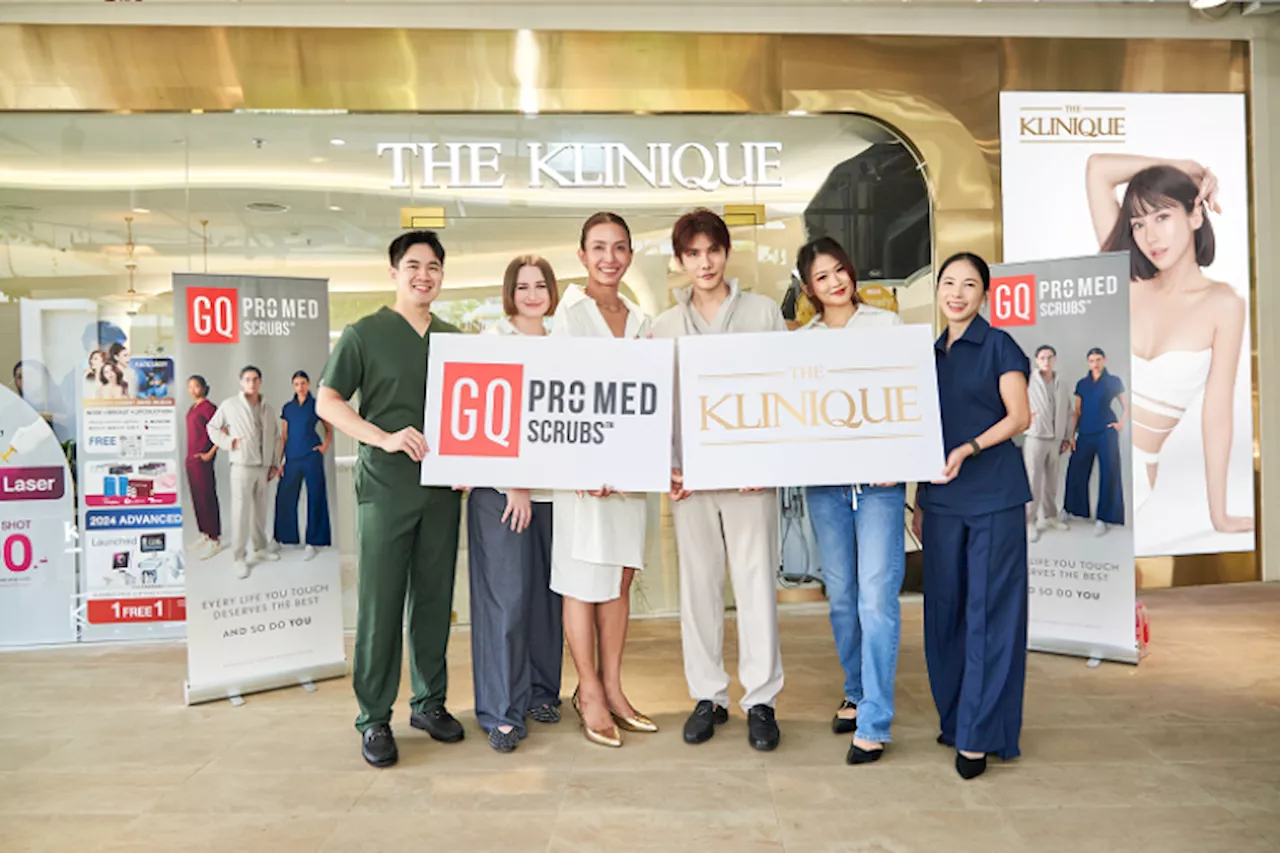 GQ x THE KLINIQUE เปิดตัวสครับที่ตอบโจทย์ทั้งฟังก์ชัน และแฟชั่นสำหรับบุคลากรทางการแพทย์ความงามยุคใหม่!
