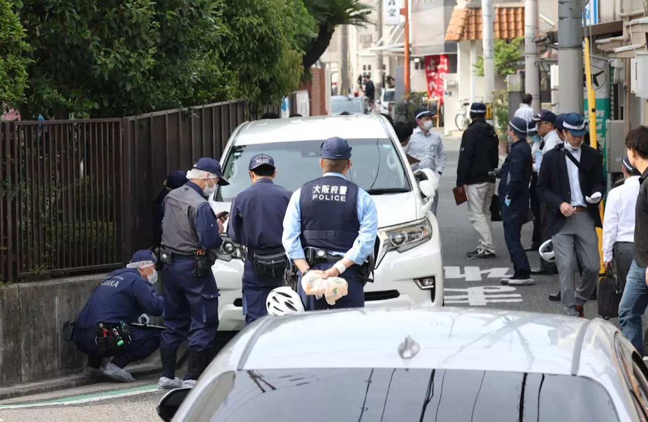 Man arrested in Japan after car plows into children