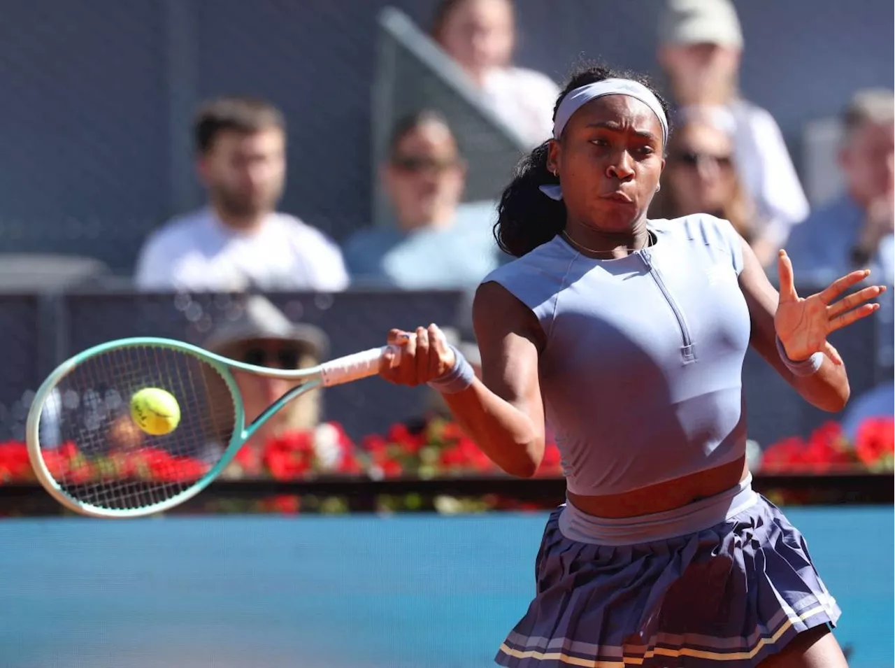 Swiatek dethroned by Gauff in Madrid Open