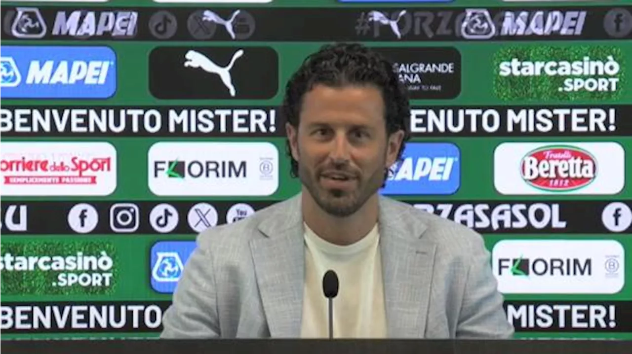 Sassuolo, Grosso: 'Stiamo provando a terminare il nostro percorso bellissimo'
