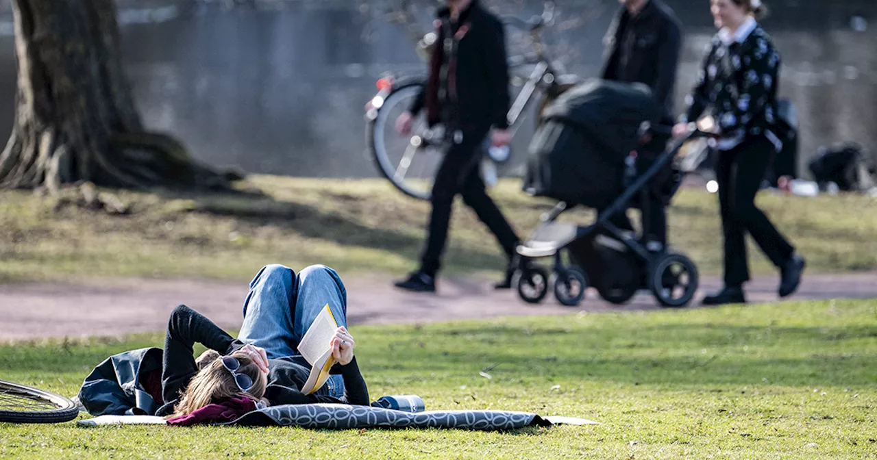 Varmt och växlande vårväder väntar