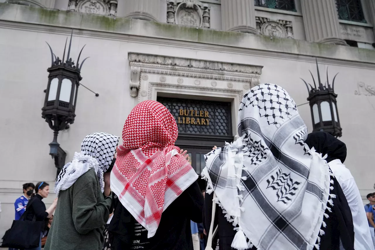 Columbia University suspends more than 65 students over library occupation