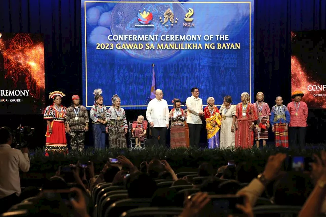 PBBM, NCCA lead 2023 Gamaba conferment ceremony