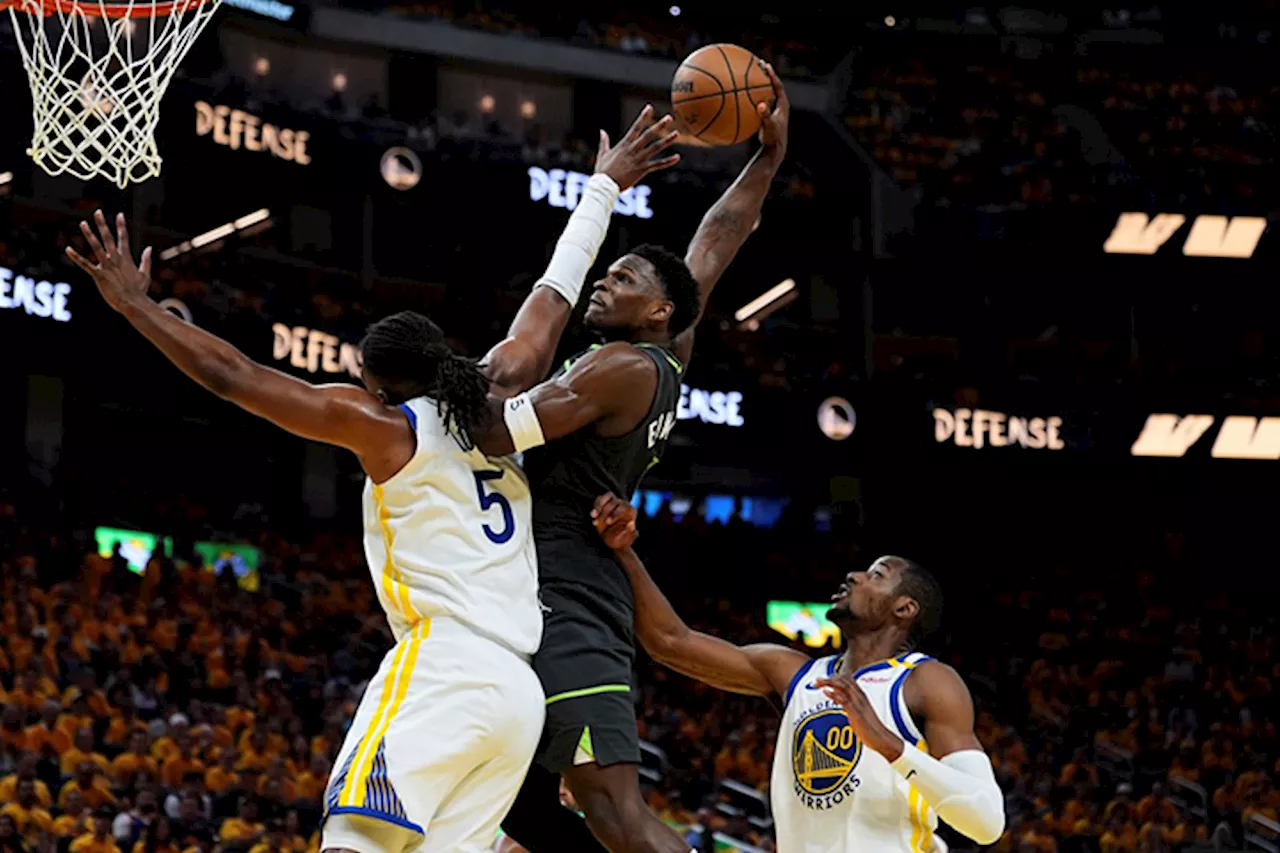 Edwards, Randle power Wolves past Warriors for 2-1 series lead