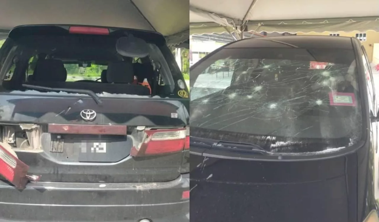 Batu Pahat cops trace suspect after attack on Sri Gading MP’s vehicle, rule out political motive