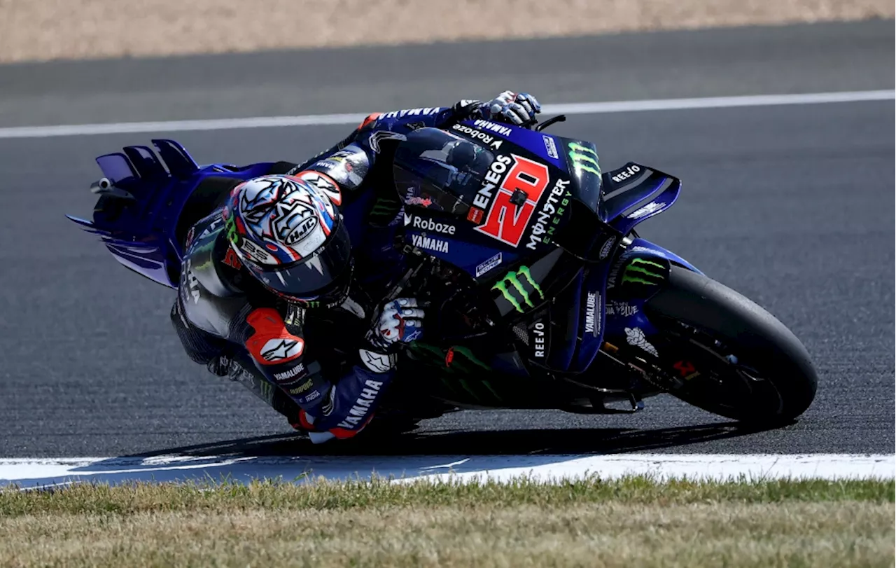 French MotoGP: Quartararo breaks lap record on home soil to take pole