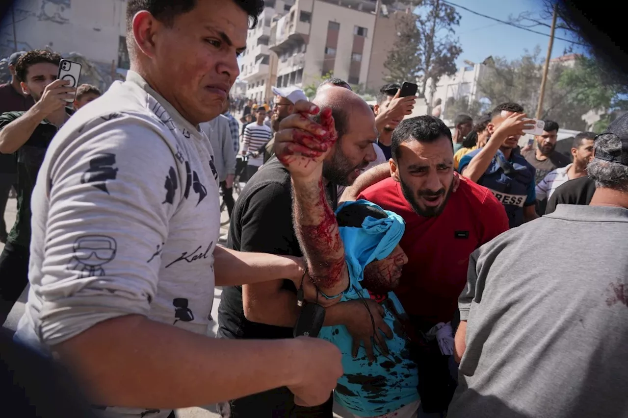 Israeli airstrikes kill 23 in Gaza as outcry over aid blockade grows