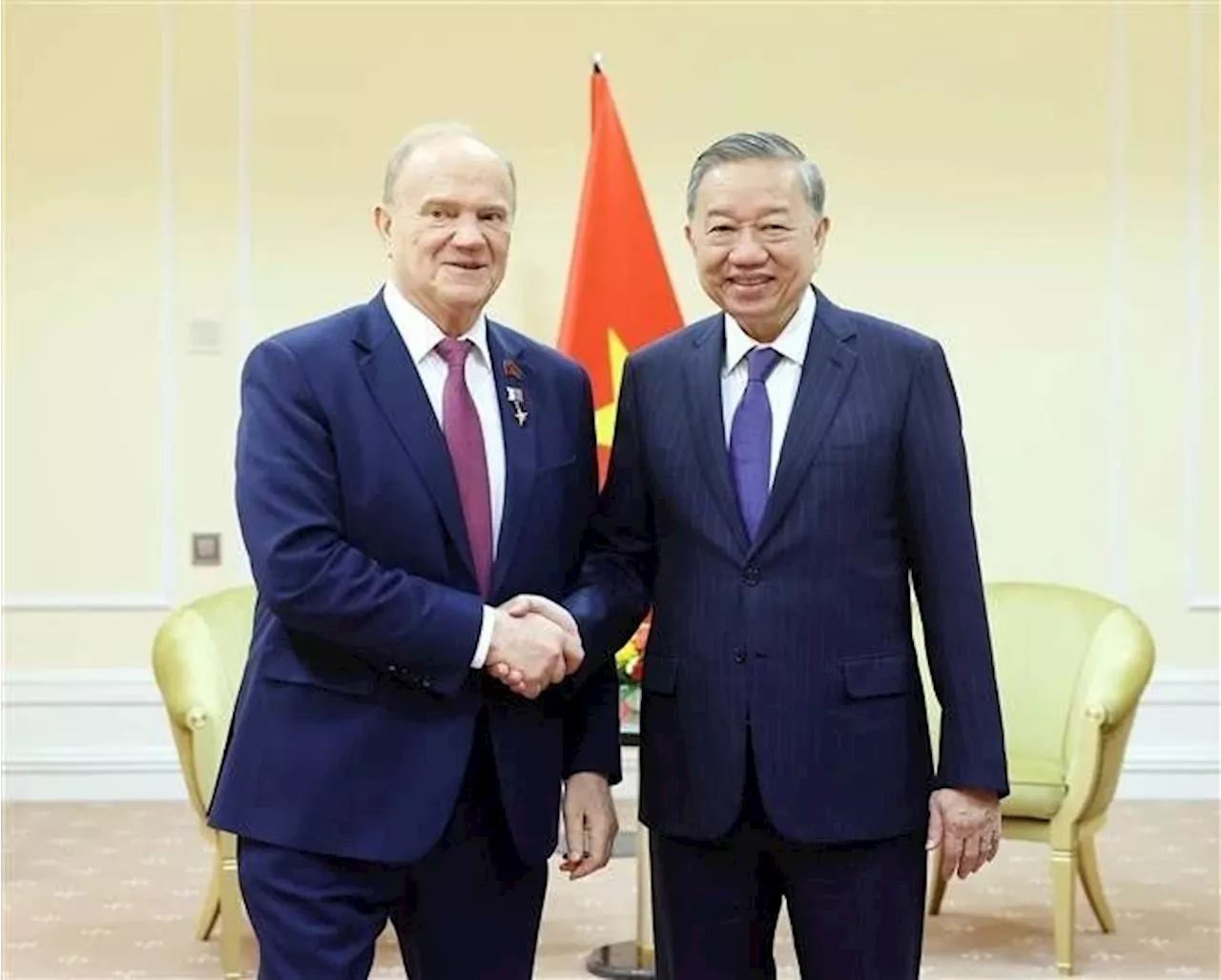 Communist Party of Vietnam treasures ties with Russian counterpart: Top leader