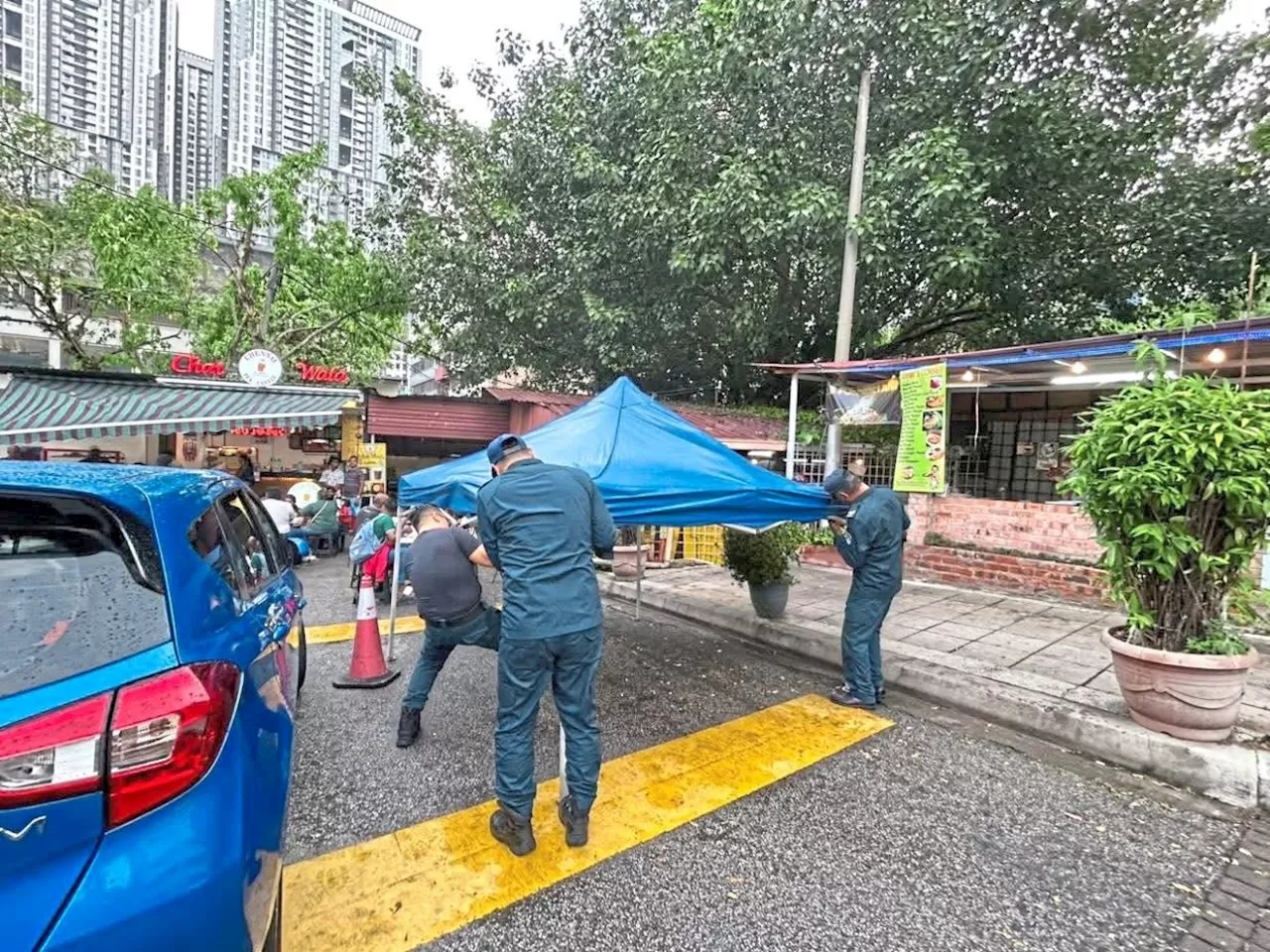 DBKL acts against walkway traders