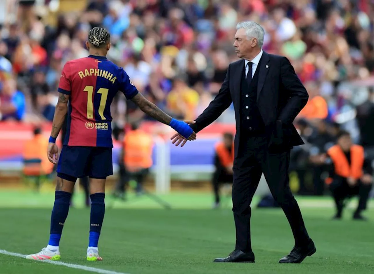 Soccer-Ancelotti rues Real's defensive errors as Barcelona fightback to win Clasico thriller