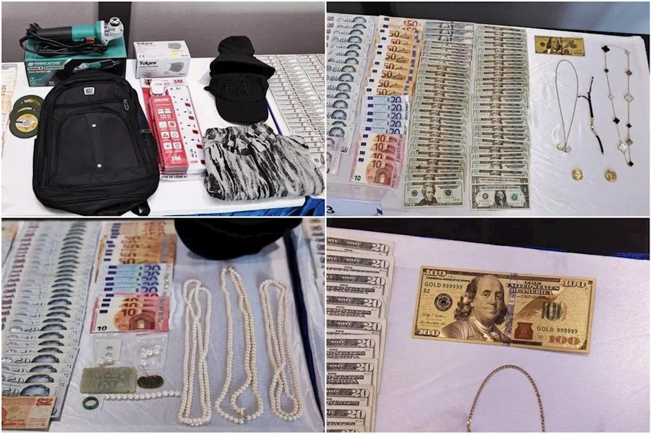 Three foreign nationals arrested in Singapore within 27 hours after spate of housebreakings in Bukit Timah