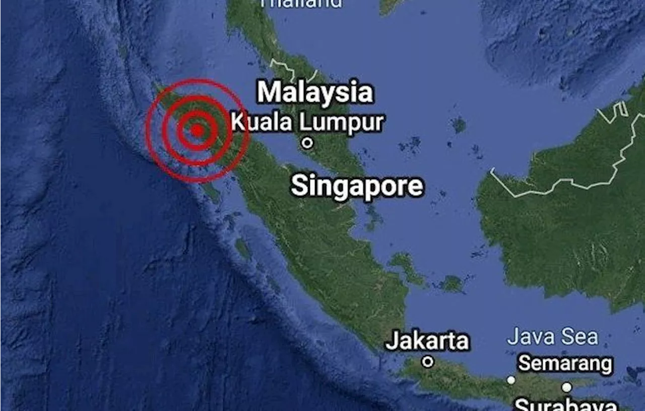 Tremors felt in Penang following Sumatra earthquake