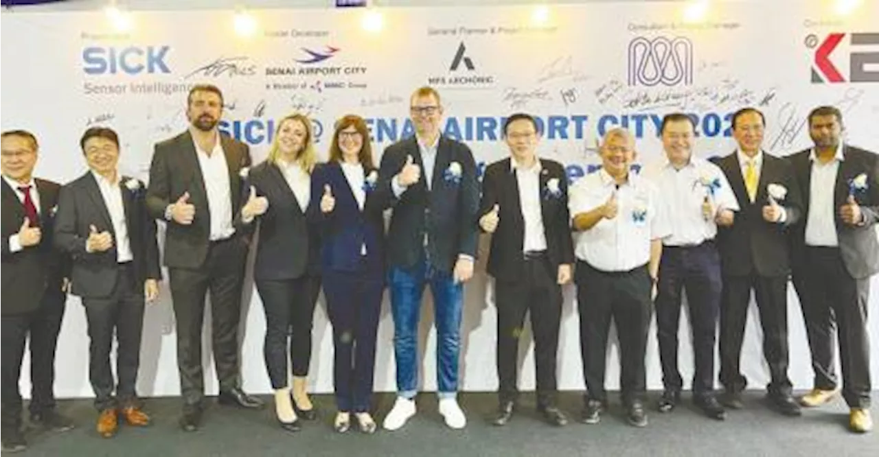 Germany’s SICK breaks ground for Senai Airport City manufacturing facility