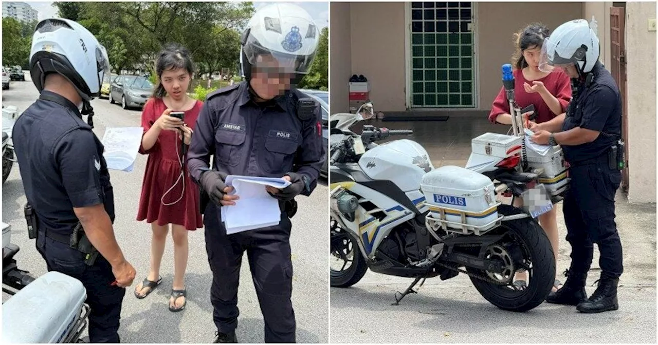 PDRM Officers Show Up at Adeline Chang’s House After She Claimed “Trespassers” Slapped Her