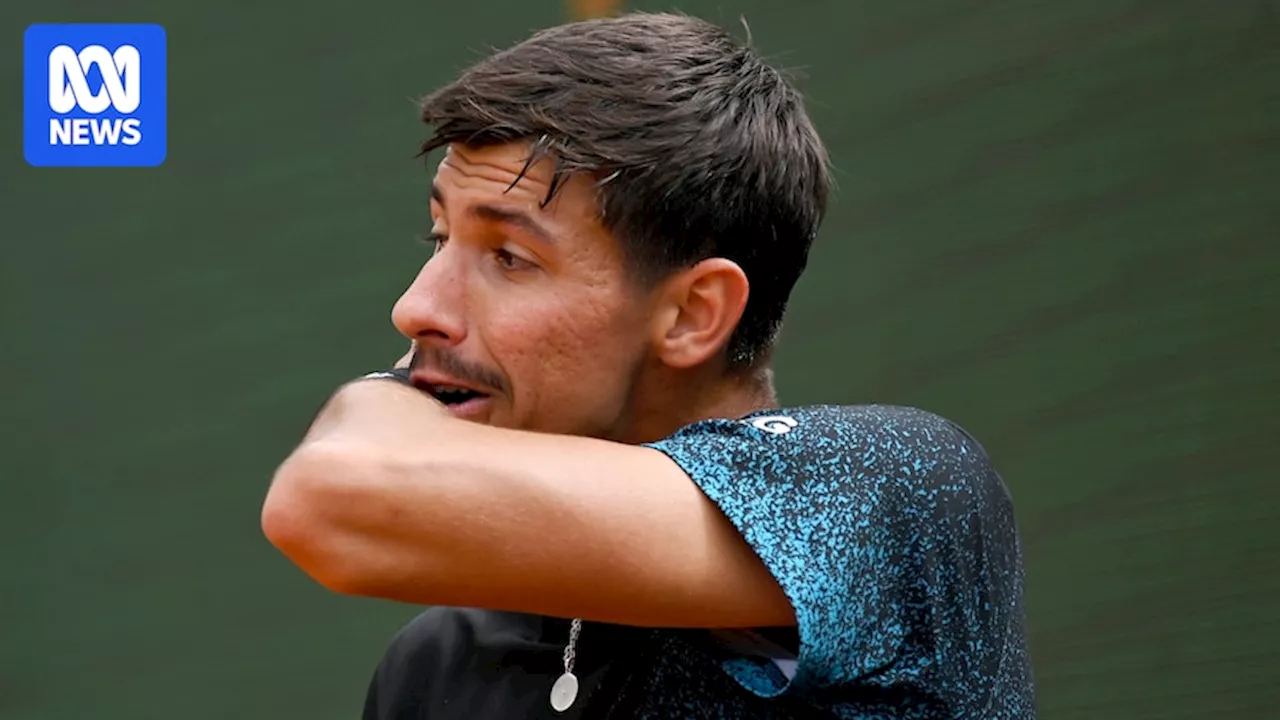 Alexei Popyrin beaten by Daniil Medvedev at Rome Masters, leaving Alex de Minaur as last Australian standing