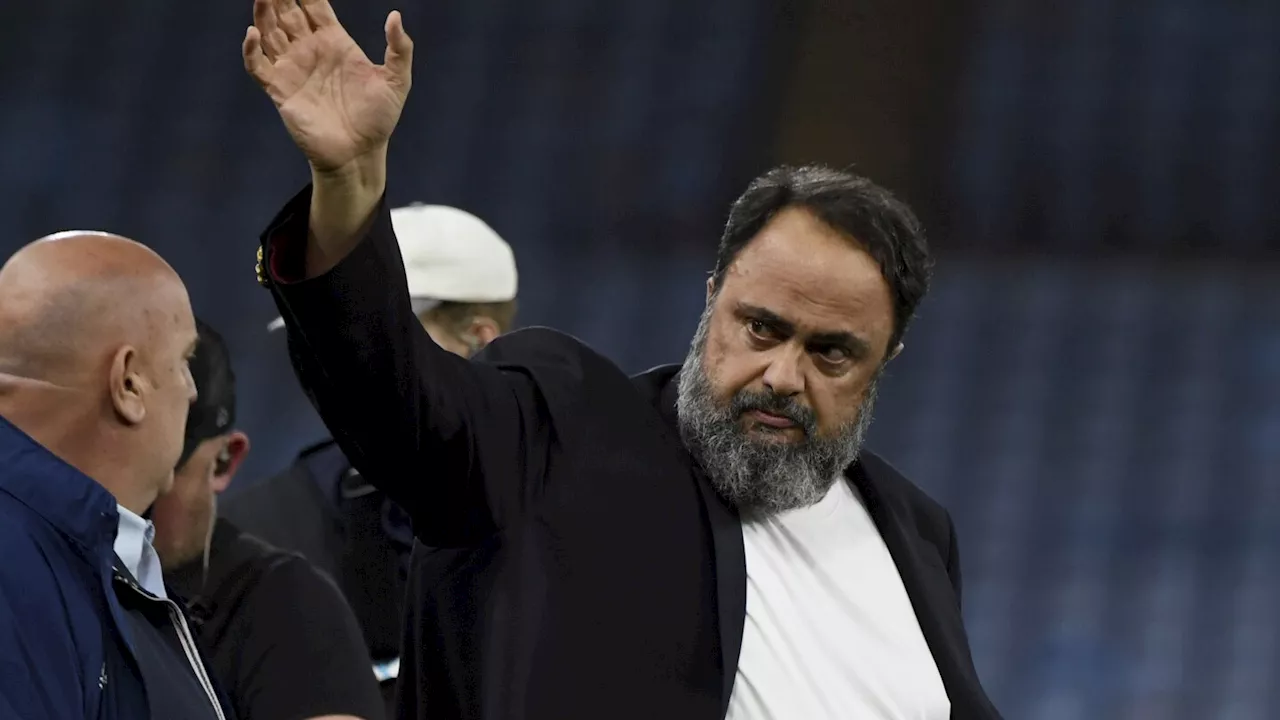 Nottingham Forest owner Marinakis appears to remonstrate with his own coach after shock draw