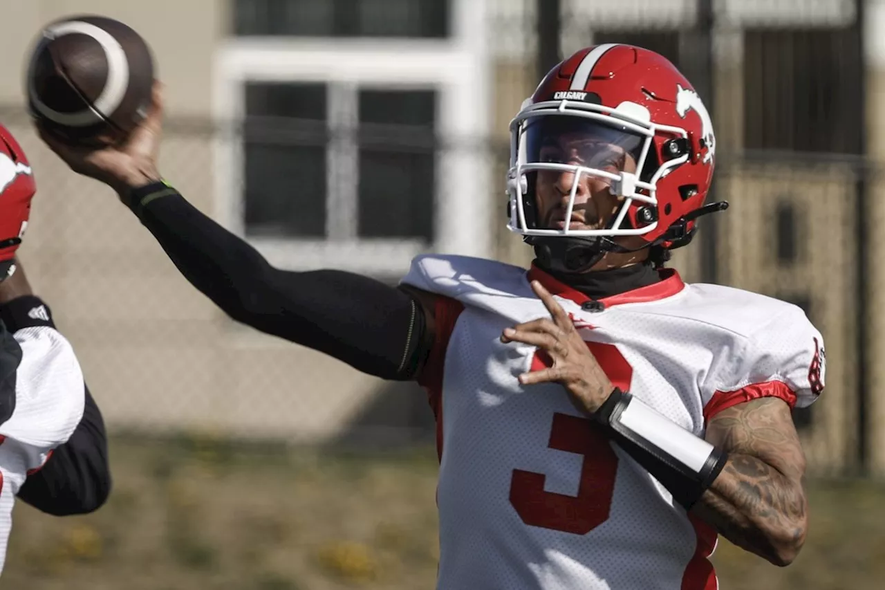New quarterback, new turf, new era begins for Stampeders at camp