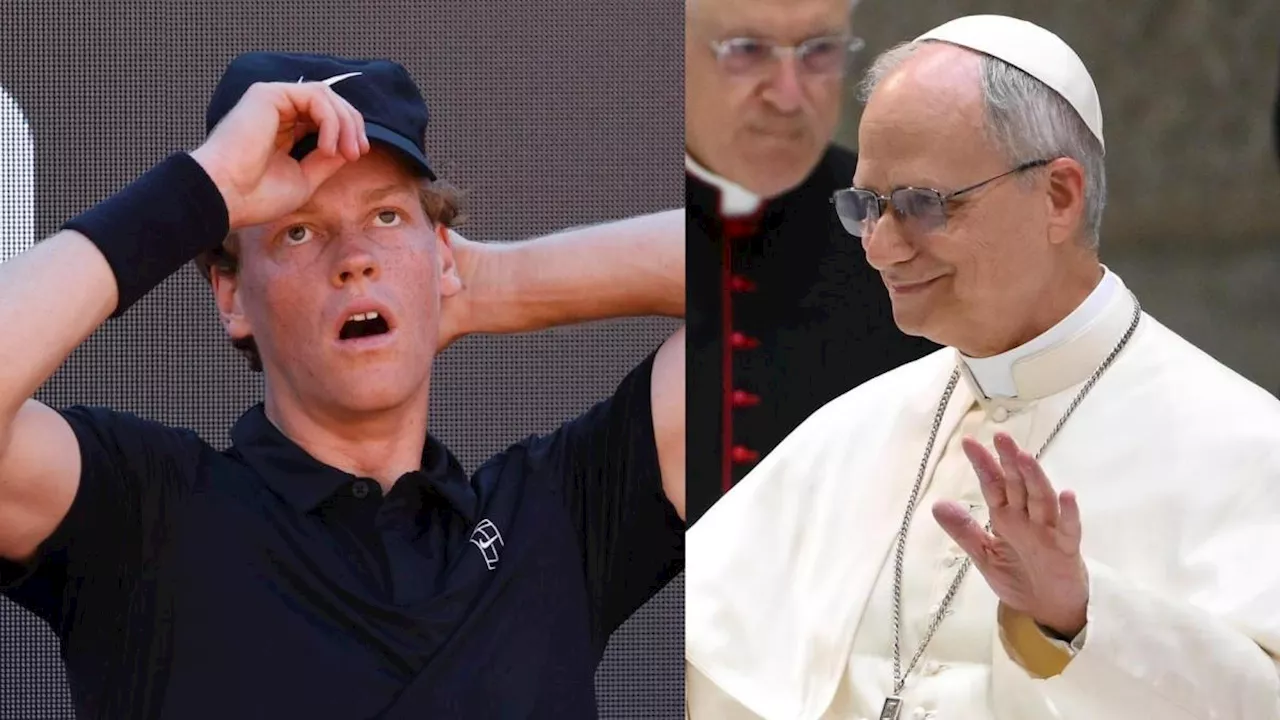 El papa León XIV aceptó jugar un partido de tenis, pero puso curiosa condición: 'No me traigas a Sinner'