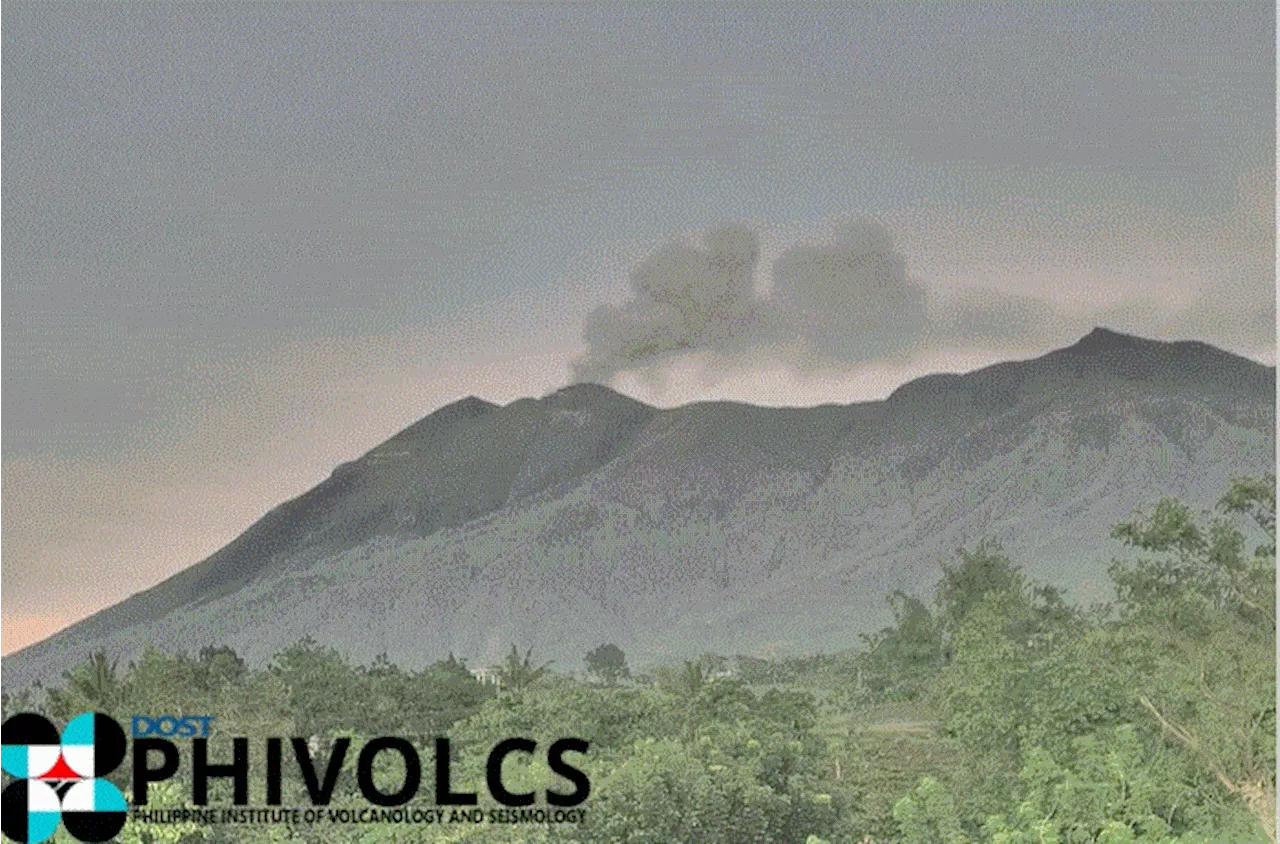 Moderately explosive eruption occurred at Mount Kanlaon crater — PHIVOLCS