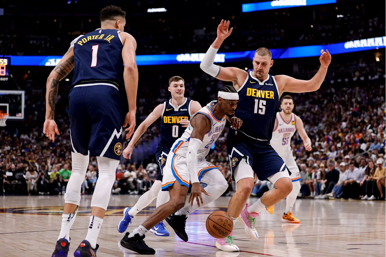 Gritty series: SGA-led Thunder escape Jokic, Nuggets for crucial 2-2 series tie