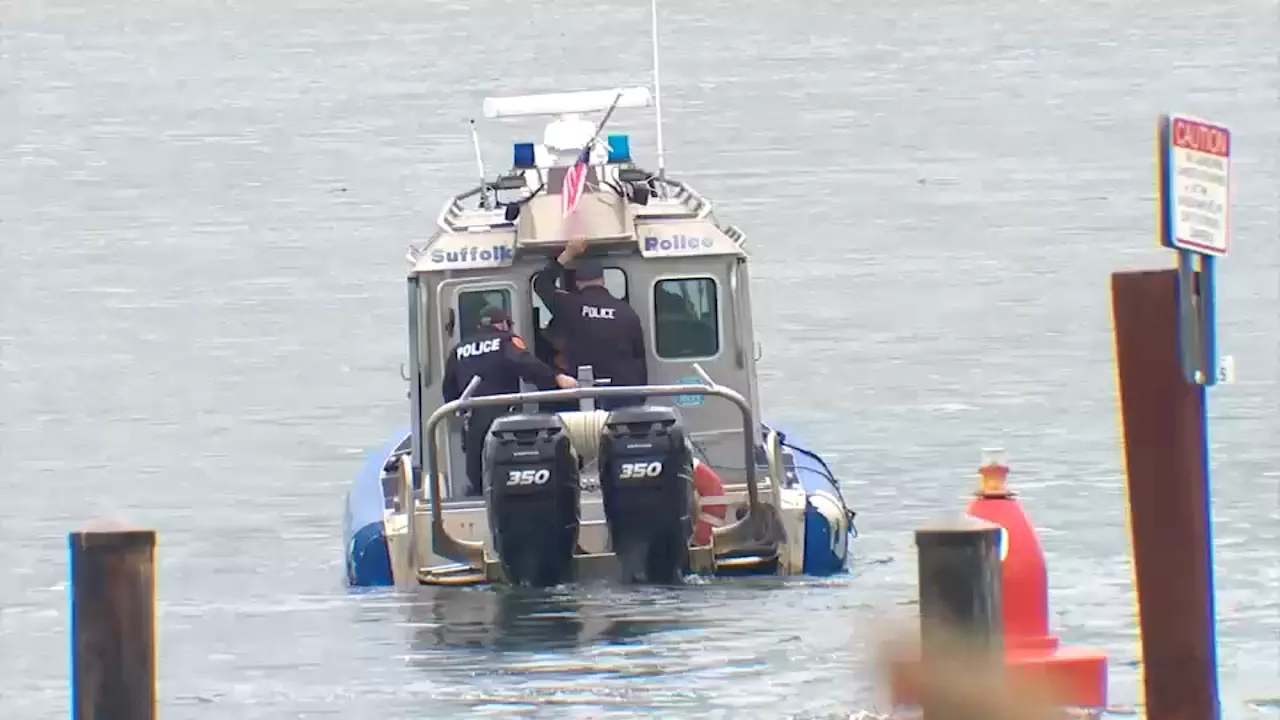 First responders searching for missing swimmer in Nissequogue River near King's Park