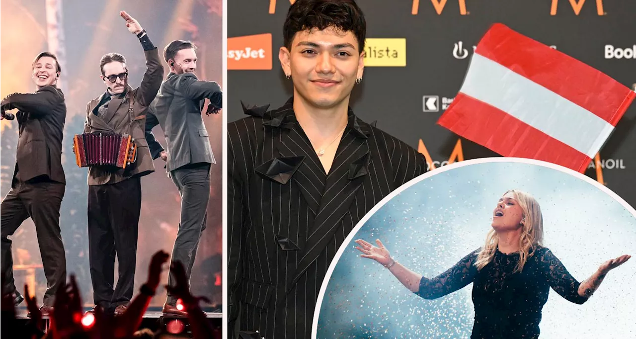 Odds inför första semifinalen av Eurovision song contest 2025