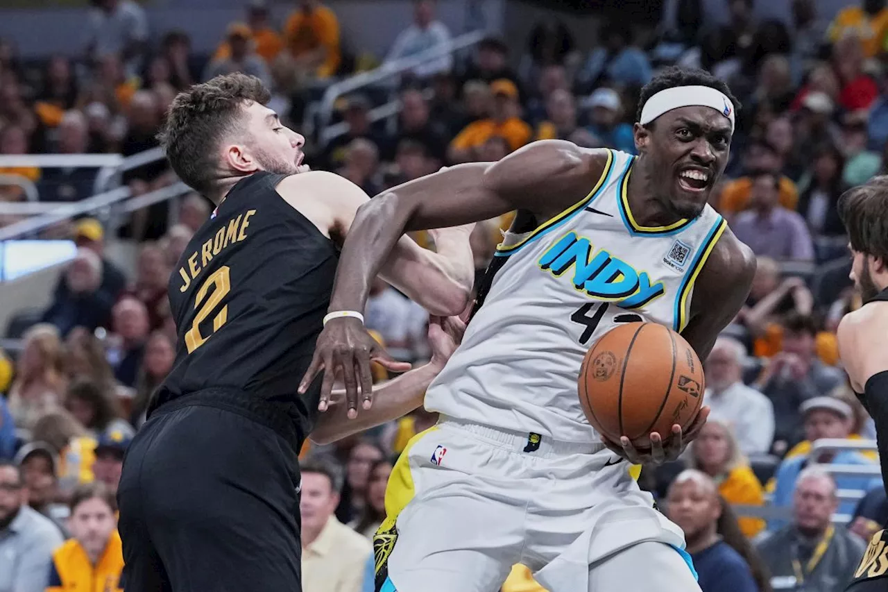 Pacers match playoff-record 41-point halftime lead, rout Cavs to close in on East finals