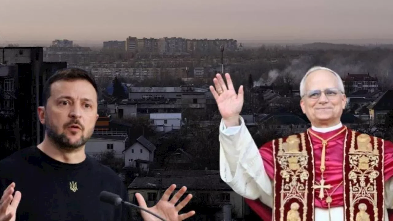 Así fue la llamada entre el papa León XIV y Zelenski: 'Invité a su santidad a realizar una visita a Ucrania'