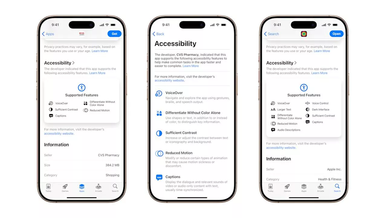Apple is bringing accessibility labels to the App Store later this year