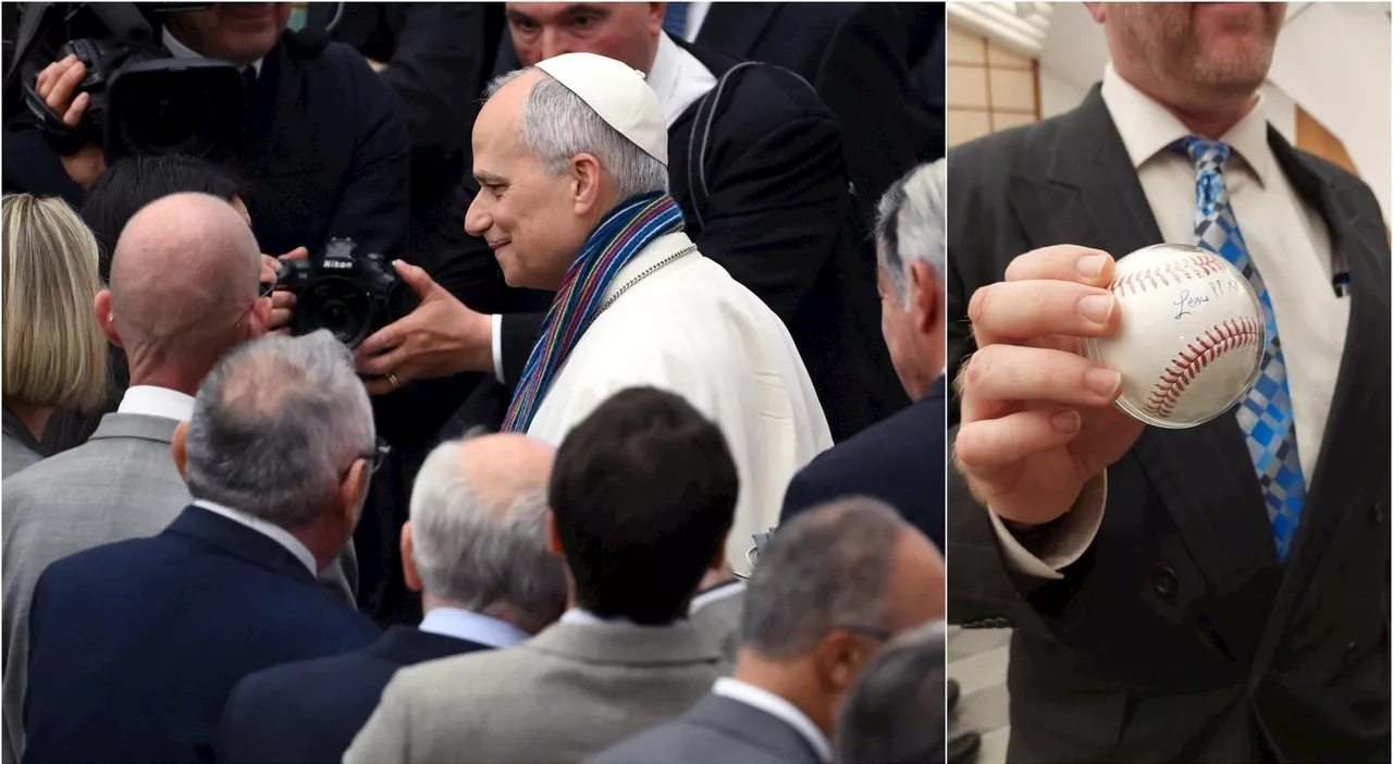 Papa Leone XIV, il selfie rifiutato, la firma sulla palla da baseball, la sciarpa e la battuta su Sinner: la l