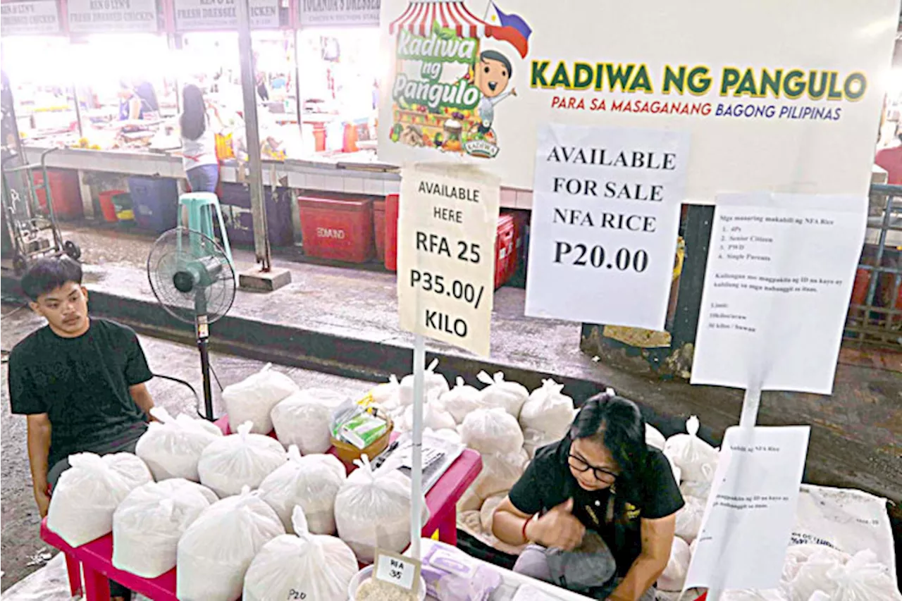 NFA begins rollout of P20/kilo rice in Metro Manila and Visayas