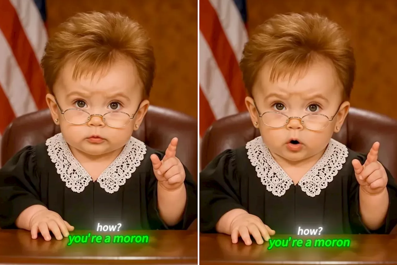 Judge Judy is still the smartest voice on TV — even as an AI baby