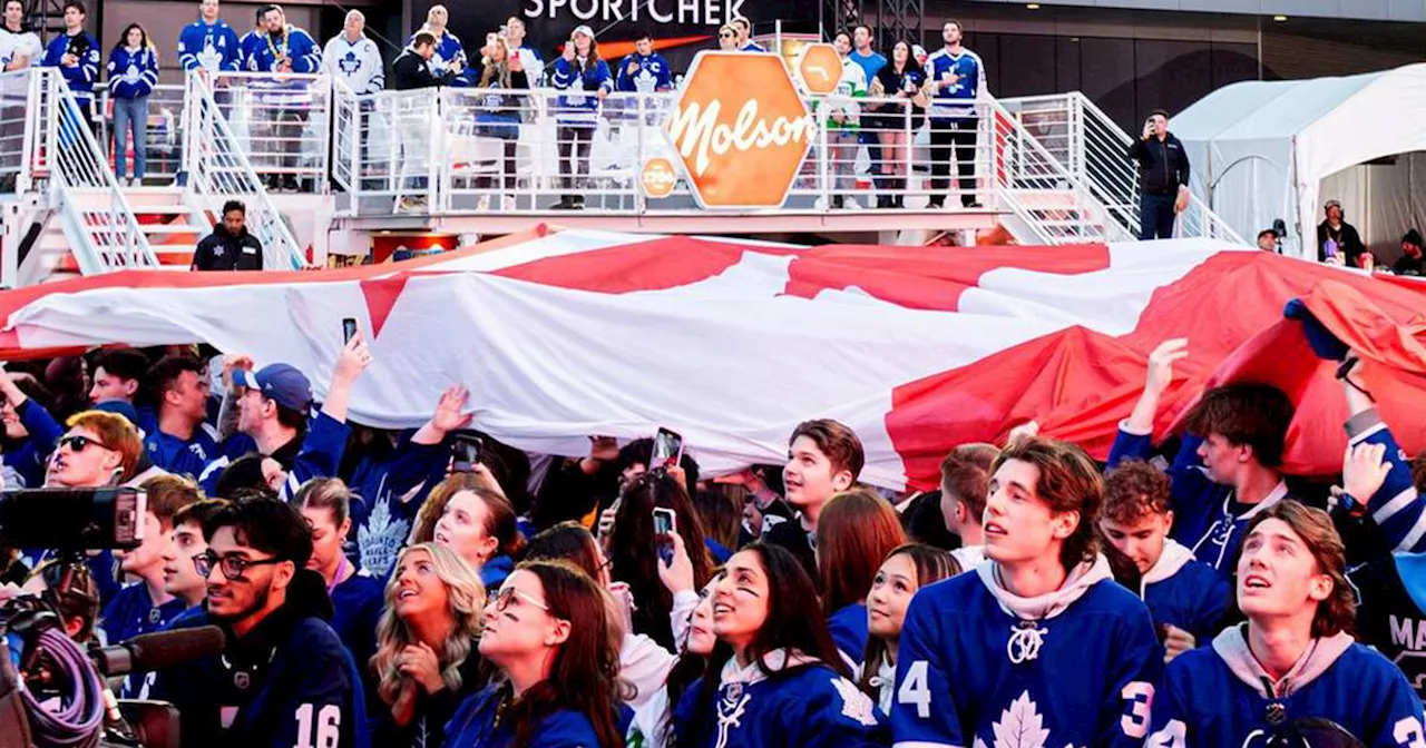 Scotiabank Arena is hosting a Toronto Maple Leafs watch party and tickets are just $15