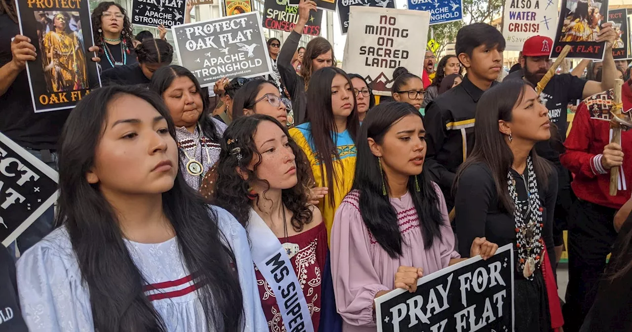Trump's fast-tracked deal for a copper mine heightens existential fight for Apache