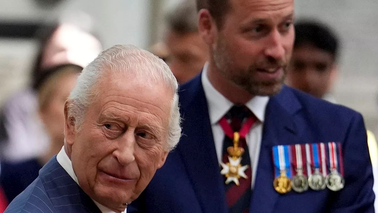 William and Charles' united front after Prince Harry's bombshell interview: Prince of Wales and the...