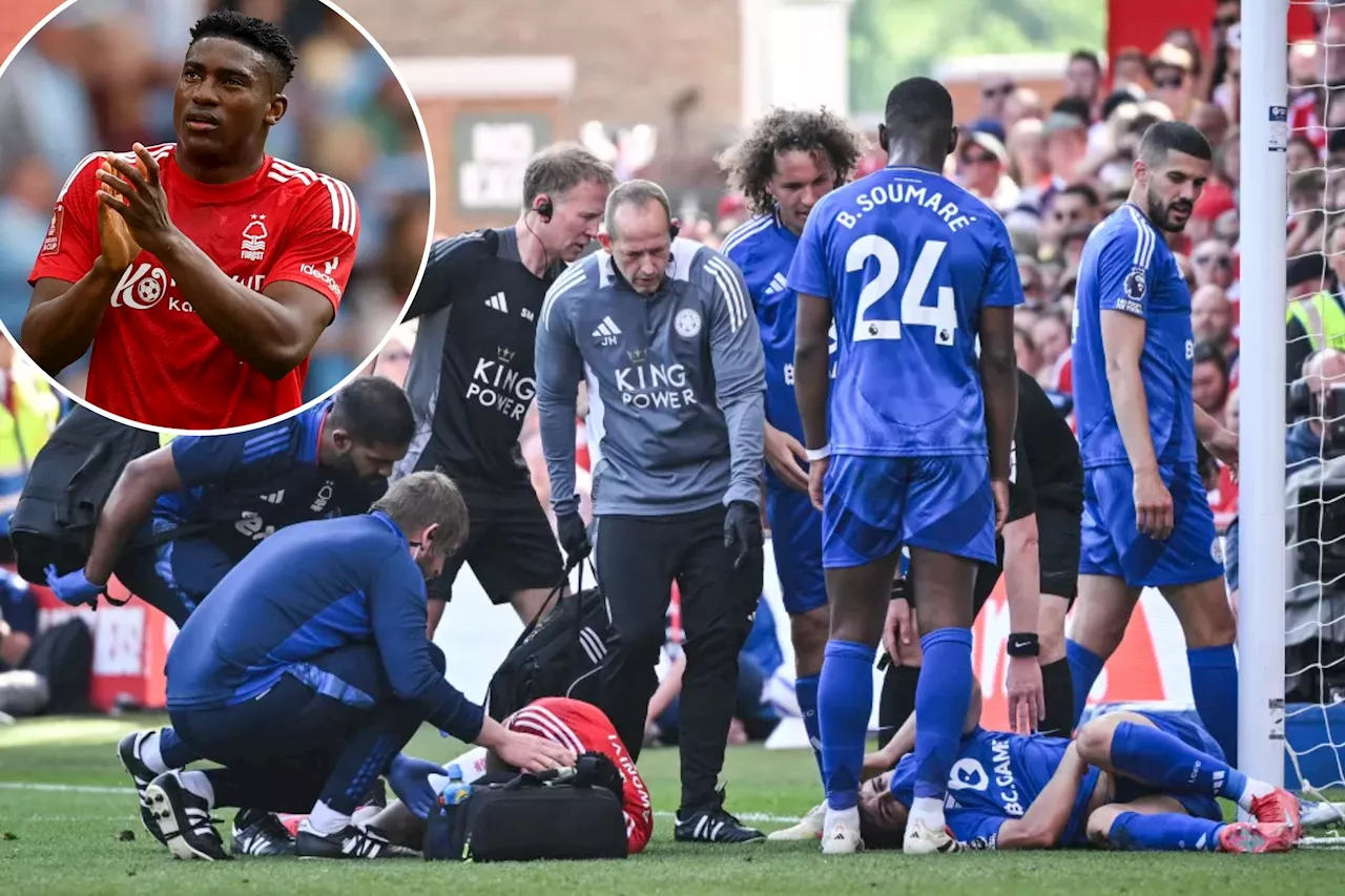 Nottingham Forest’s Taiwo Awoniyi placed in induced coma following scary injury