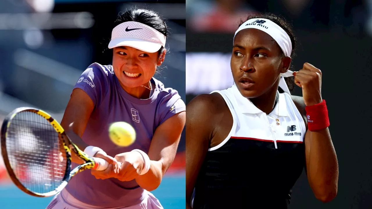 Alex Eala, Coco Gauff fall short of Italian Open doubles semis