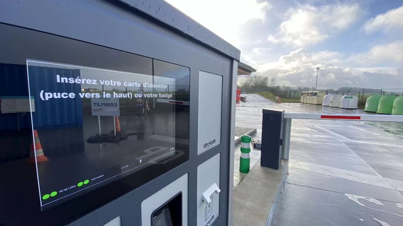 Moins de monde et moins de déchets collectés dans les recyparcs du Brabant wallon avec le nouveau contrôle d’accès