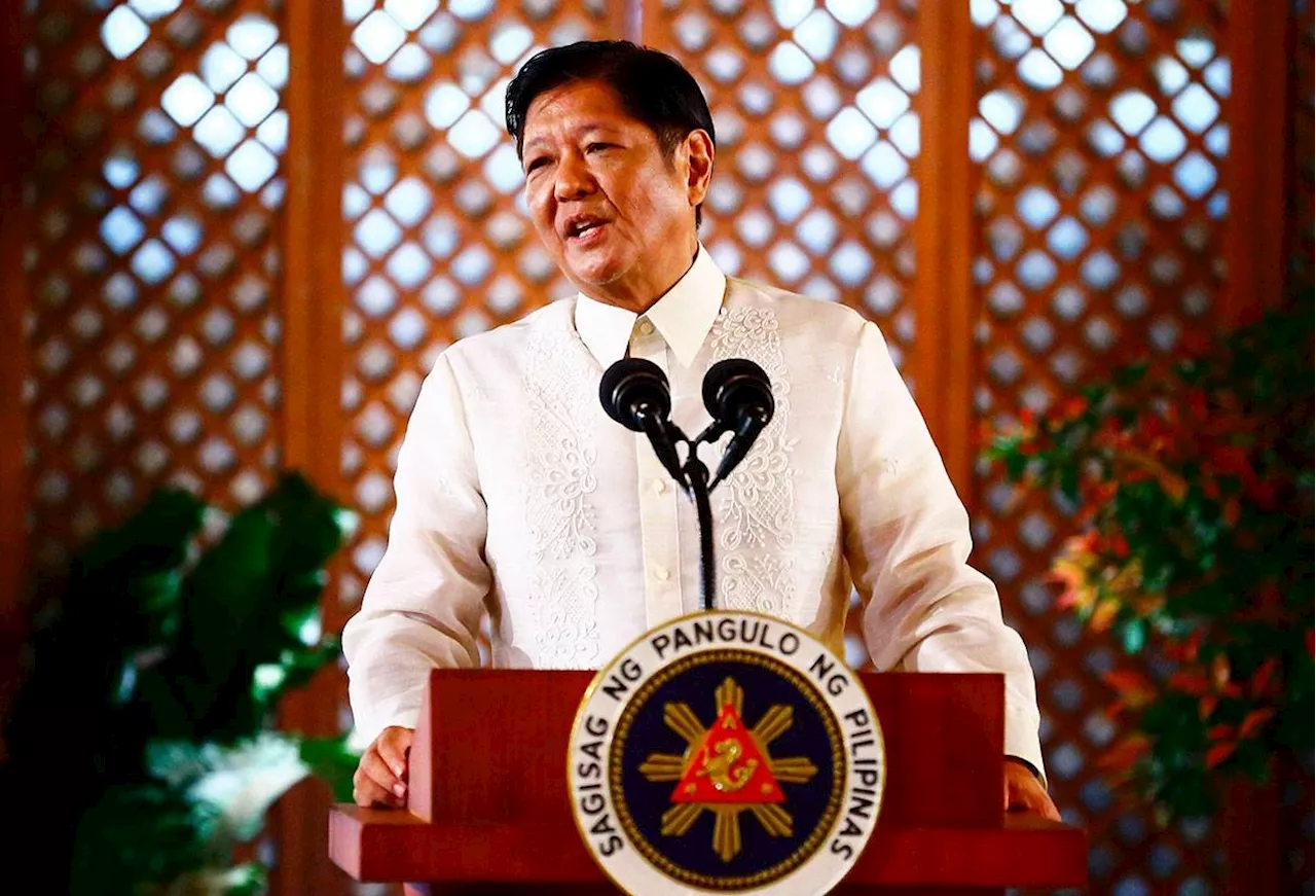 Marcos hails peaceful renewal of democracy