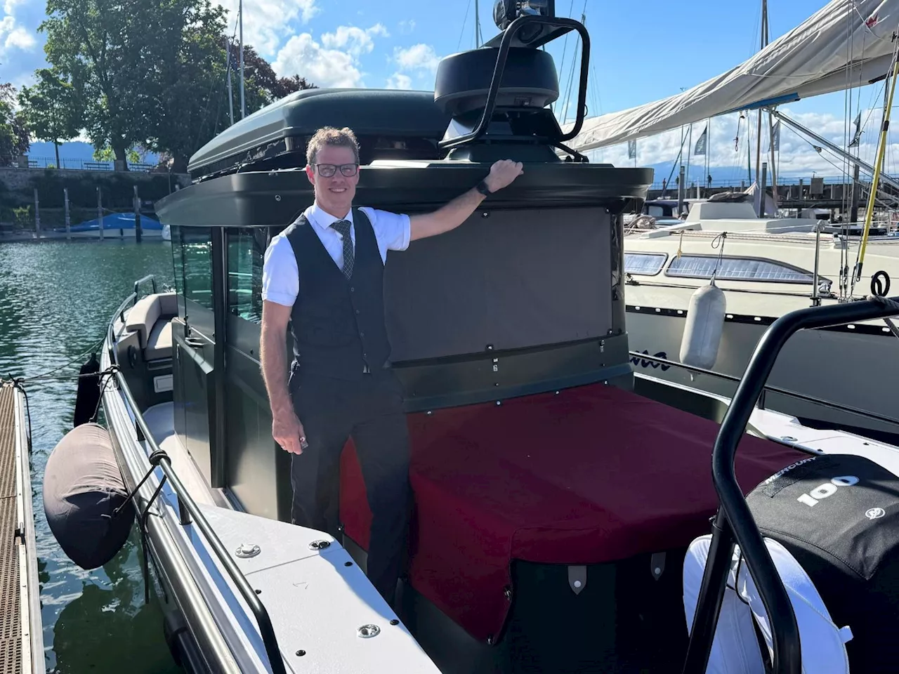 Einzigartiges Glamping-Boot am Bodensee