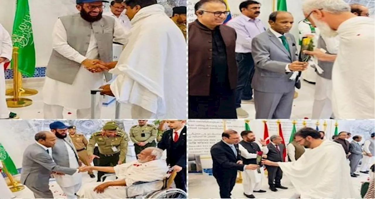 First Pakistani Hajj flight to Jeddah, part of the Road to Makkah initiative reaches Jeddah
