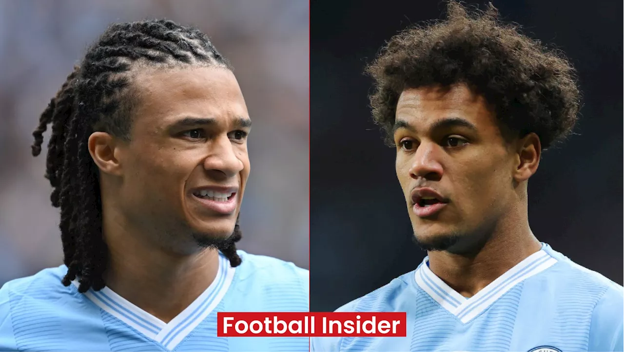 Nathan Ake and Oscar Bobb react to Jahmai Simpson-Pusey announcement at Man City