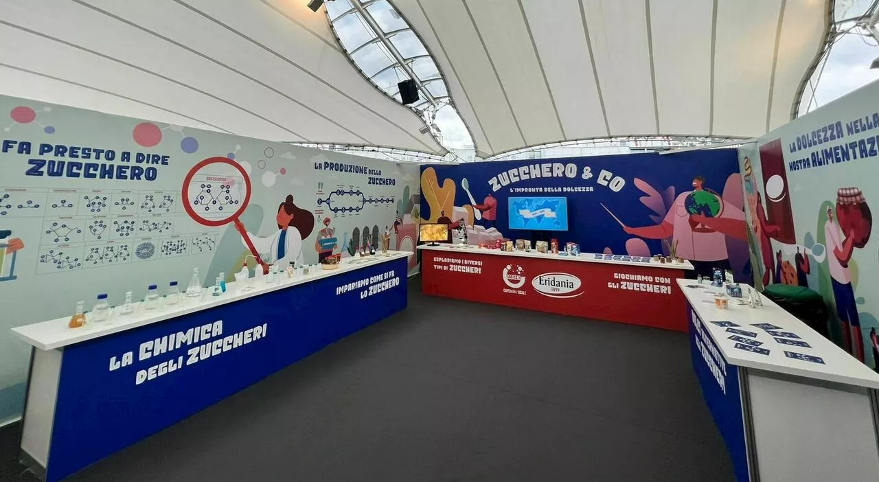 Eridania porta il laboratorio “Zucchero & co – L’impronta della dolcezza” ​al Food&Science Festival di Mantova