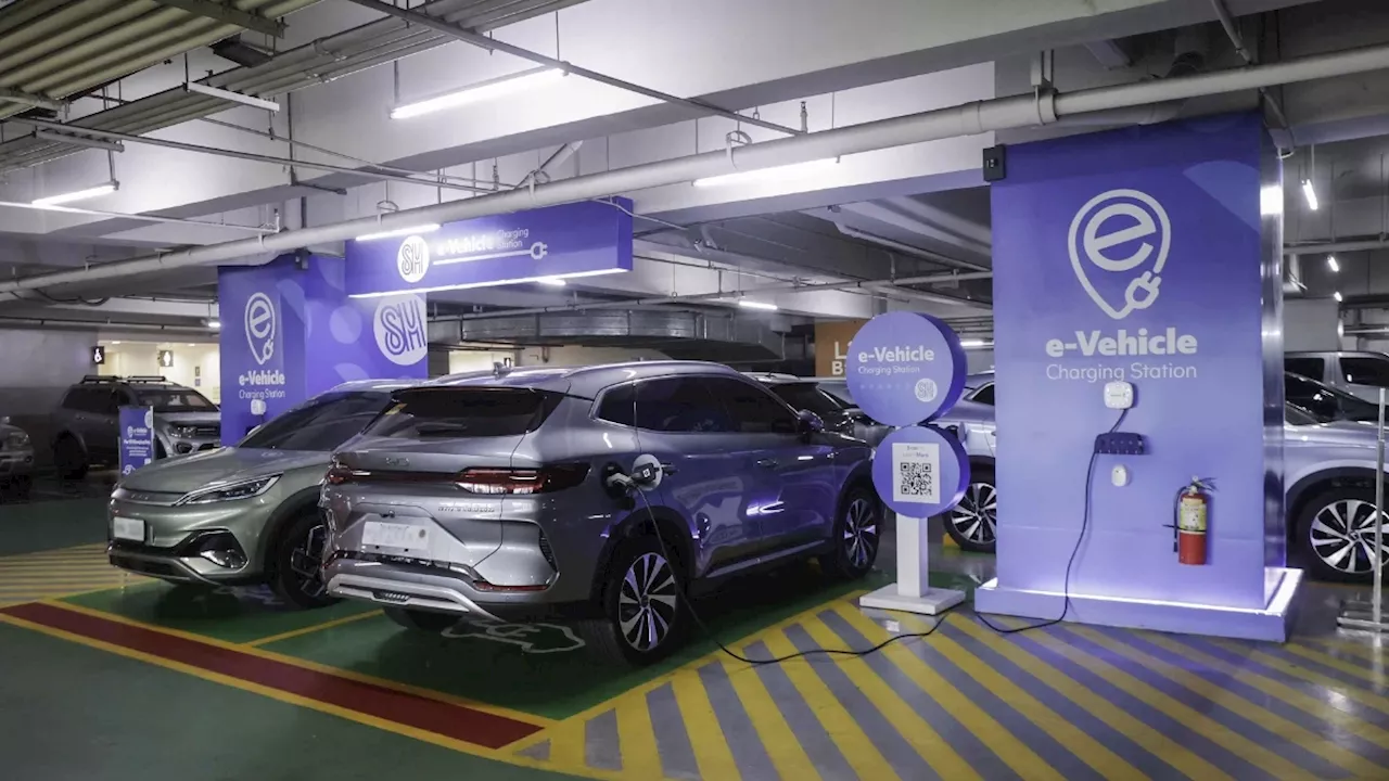 SM Prime aims to have 181 EV charging stations by the end of 2025