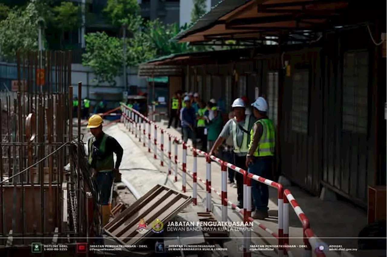 DBKL keluar 6 notis kompaun kepada kontraktor sekitar Wangsa Maju
