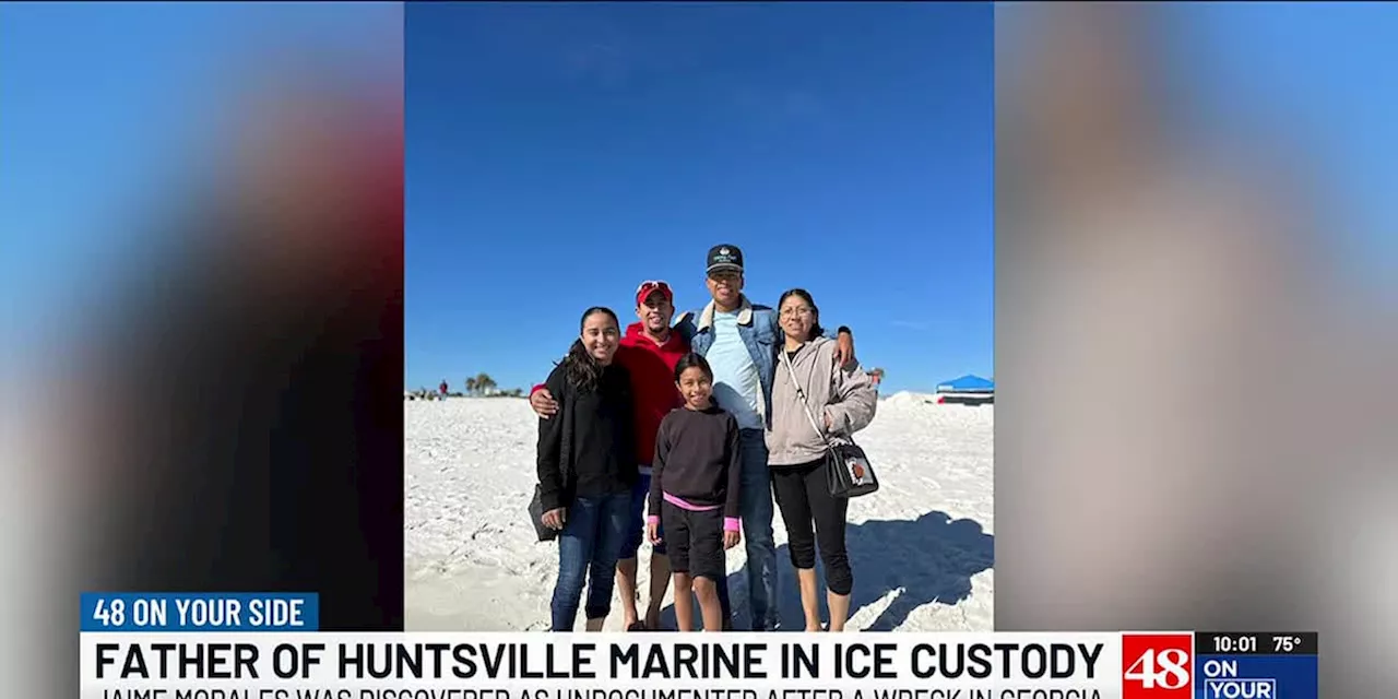 Father of Huntsville U.S. Marine being held in ICE detention center