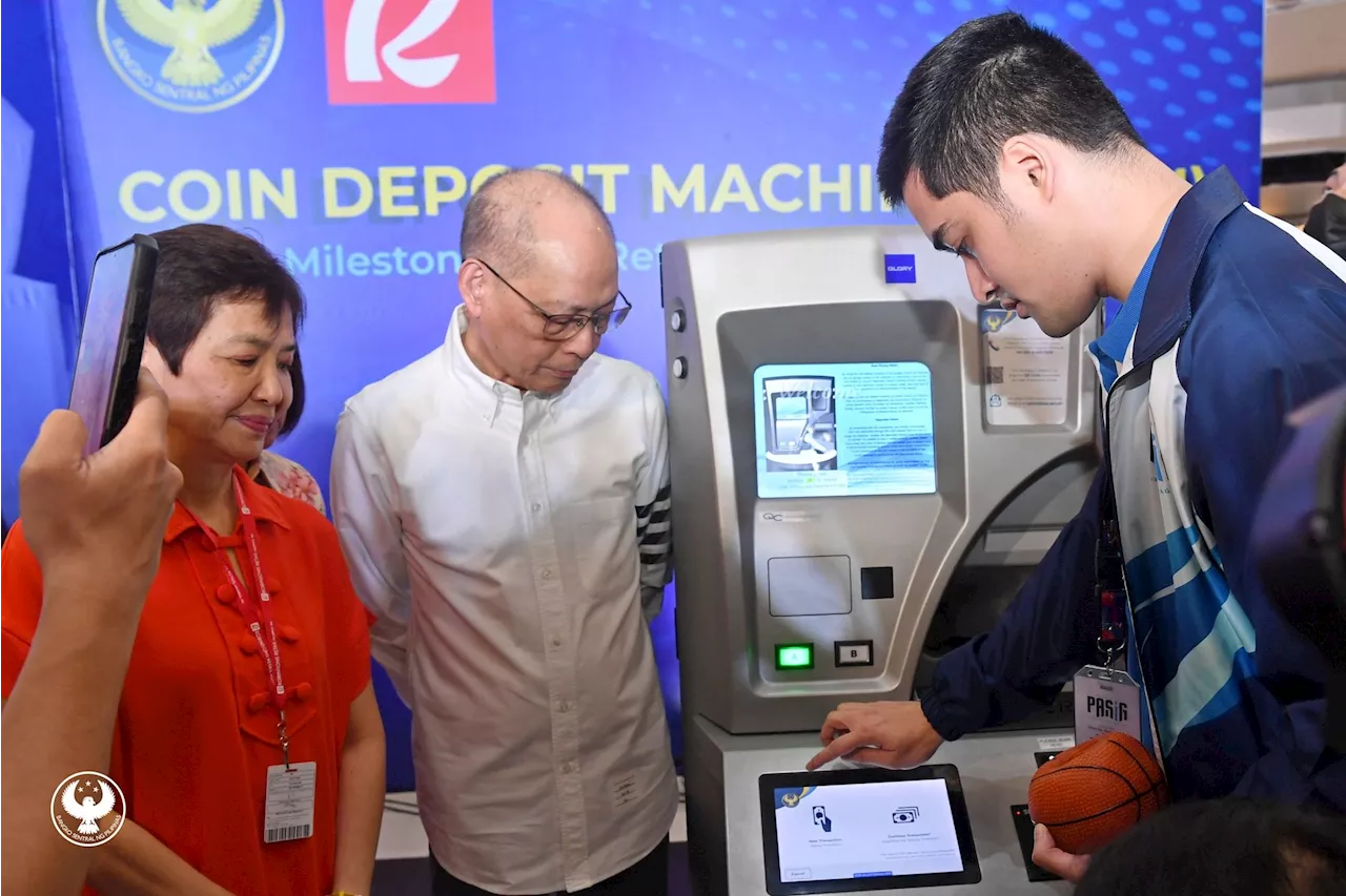 Bangko Sentral to temporarily suspend coin deposit machine operations