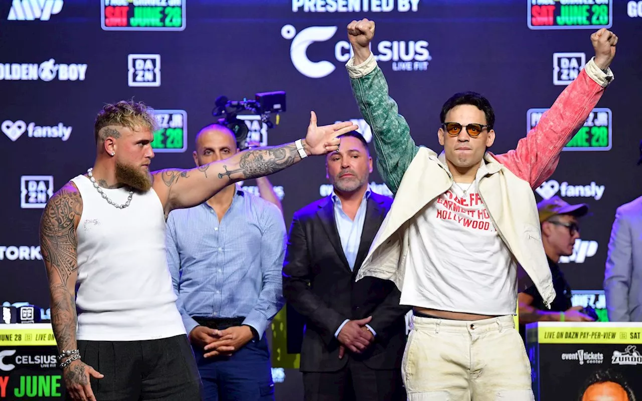 Jake Paul aims to ’embarrass’ former world champion Julio Cesar Chavez Jr