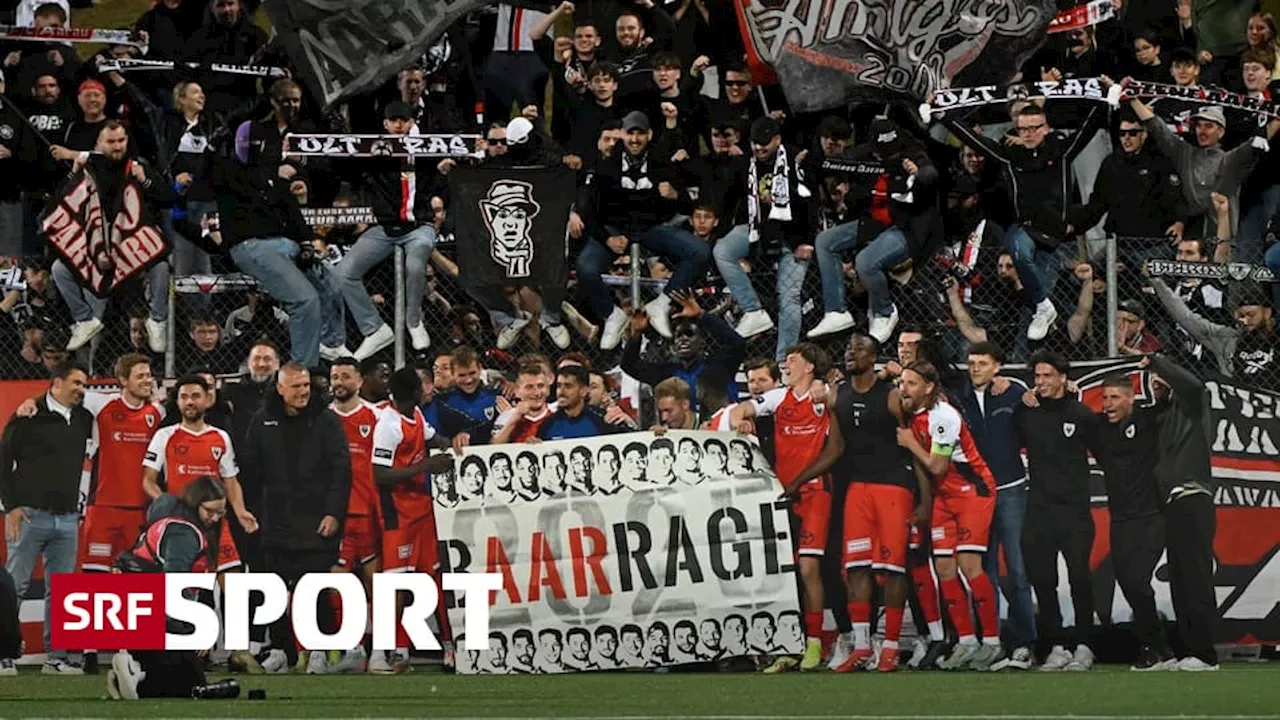 Challenge League: 35. Runde - Dank spätem Toure-Doppelpack: Aarau steht in der Barrage