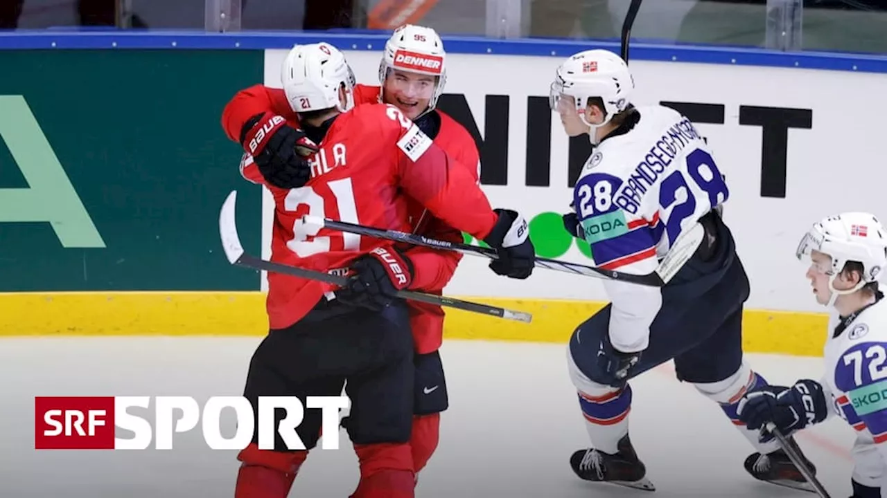 WM: Nati fix im Viertelfinal - Schweiz für Norwegen auch ohne Hischier eine Nummer zu gross